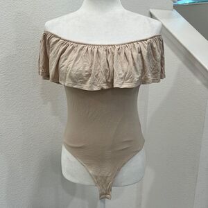 Honey Punch Off the Shoulder Bodysuit